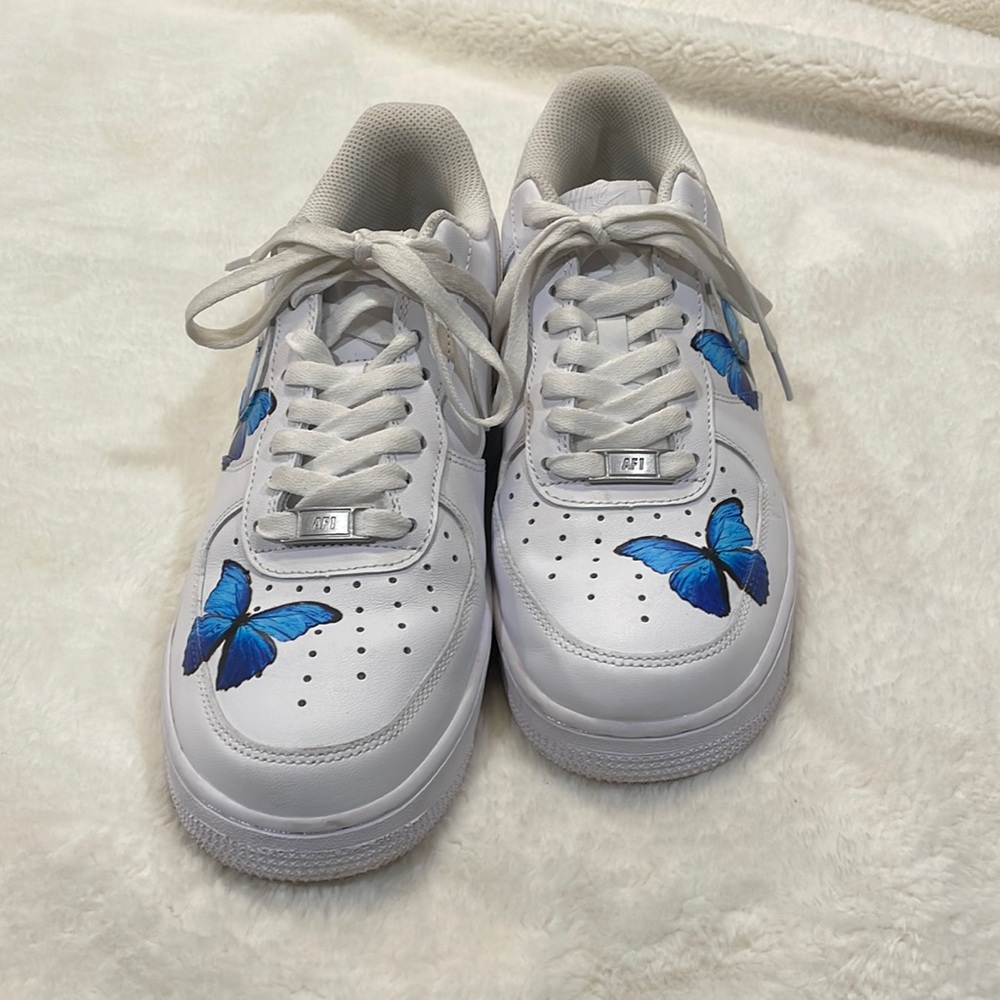 Nike Air Force Low Custom Butterfly size 9